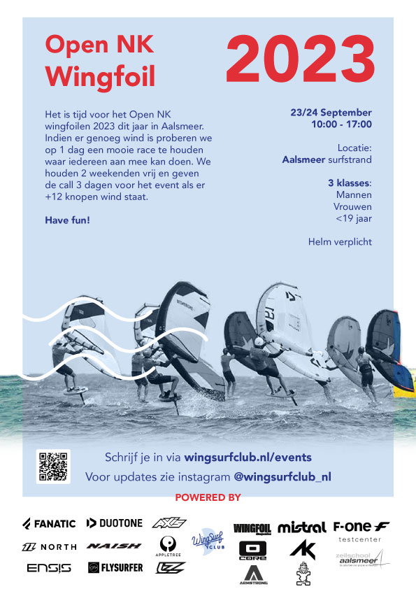 wingfoil nk afgelast-01 KSN Noordwijk wingfoil festival foilen wingen 2022 race event